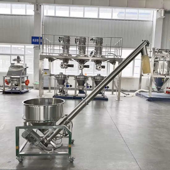 Trasportatore a coclea professionale con tramoggia Yongqing
